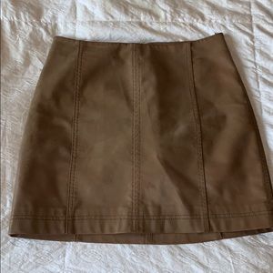 Free people mini skirt